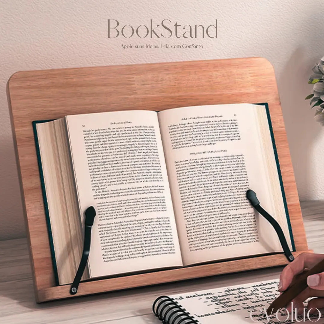 BookStand • Leitura Confortável